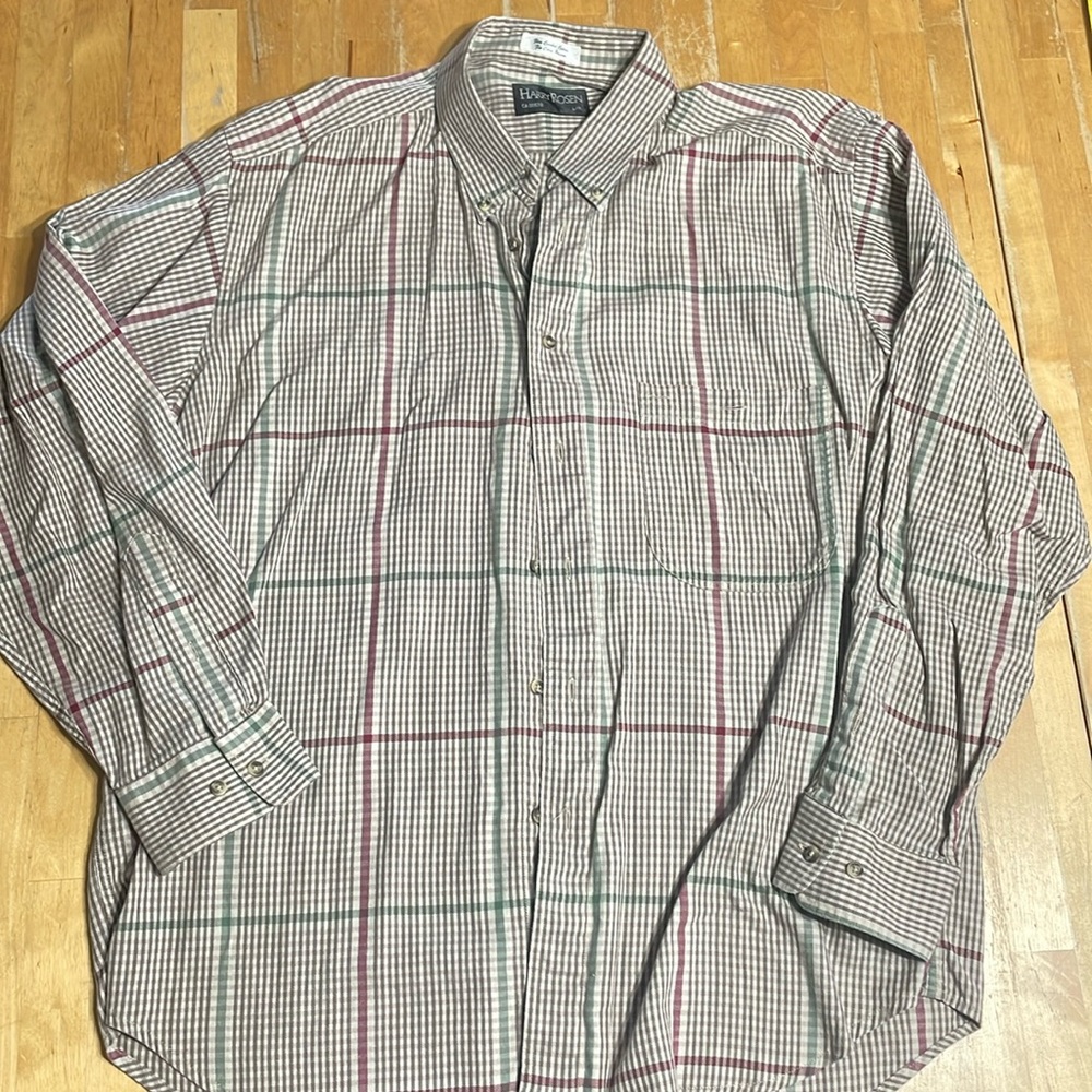 Harry Rosen button down long sleeve shirt